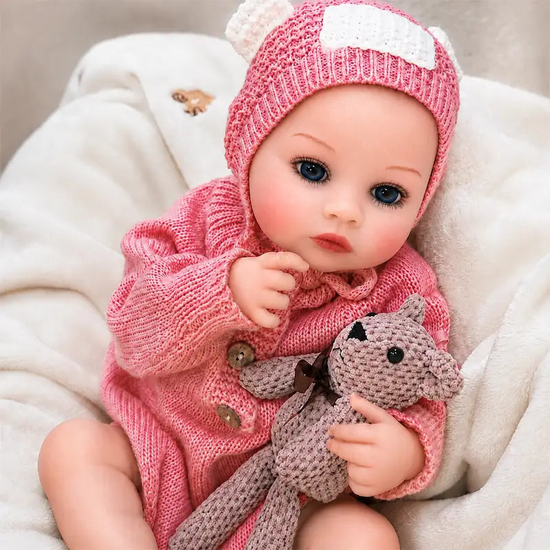 Sweet reborn baby doll designed for collectors, doll enthusiasts, older children, and anyone who enjoys lifelike nursery companions.