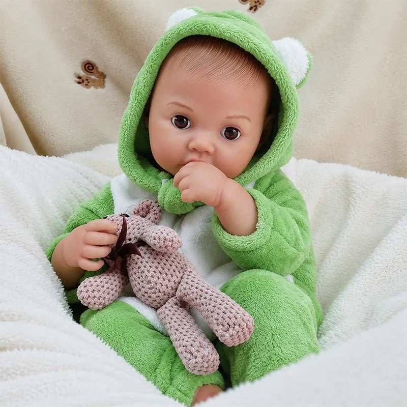reborn baby doll could be feeded