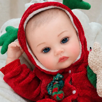 Christmas-themed reborn doll designed for collectors, doll lovers, children’s role-play, and thoughtful holiday gifting.