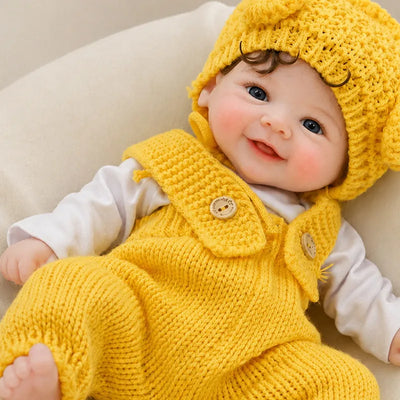 Full Silicone Reborn Baby Doll for Collectors, Doll Lovers, and Children’s Role-Play