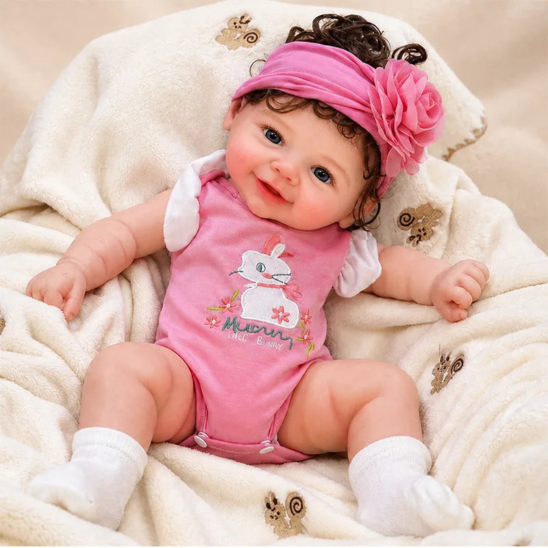 Full Silicone Reborn Baby Doll designed for reborn collectors, doll lovers, gift recipients, and imaginative play enthusiasts. 