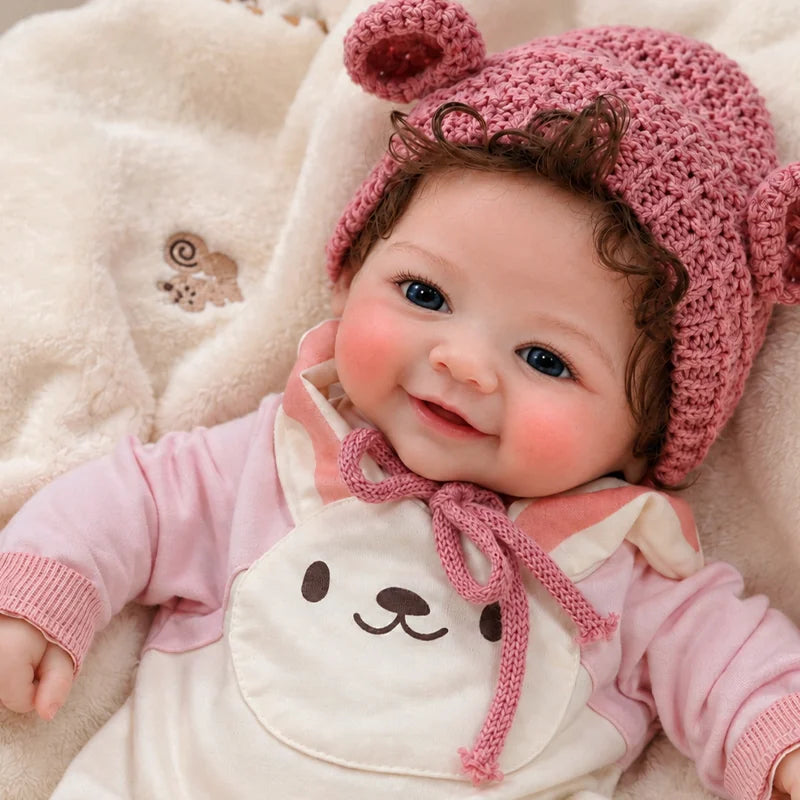 Full Silicone Reborn Baby Doll for Collectors, Reborn Doll Enthusiasts, and Imaginative Play Lovers