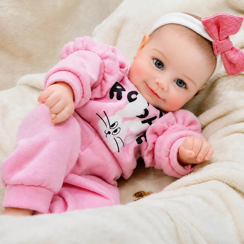 Charming reborn doll designed for collectors, children who enjoy pretend parenting, and anyone searching for a thoughtful birthday or Christmas gift.