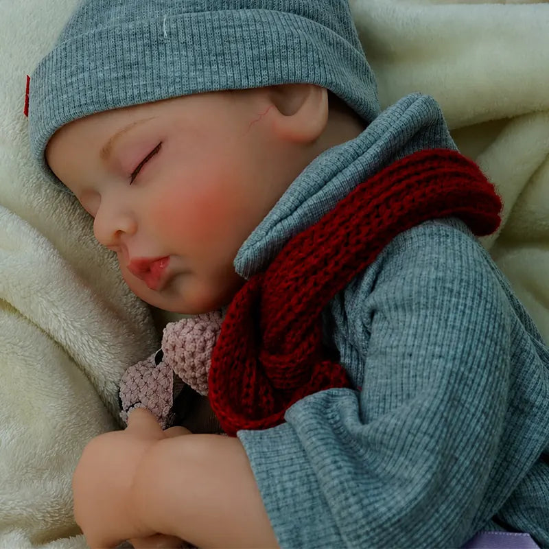 Hand-painted reborn baby doll 