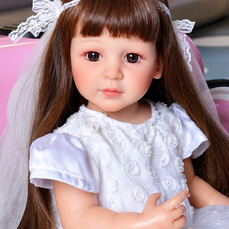 Elegant reborn doll designed for collectors, doll lovers, imaginative children, and thoughtful gift shoppers.